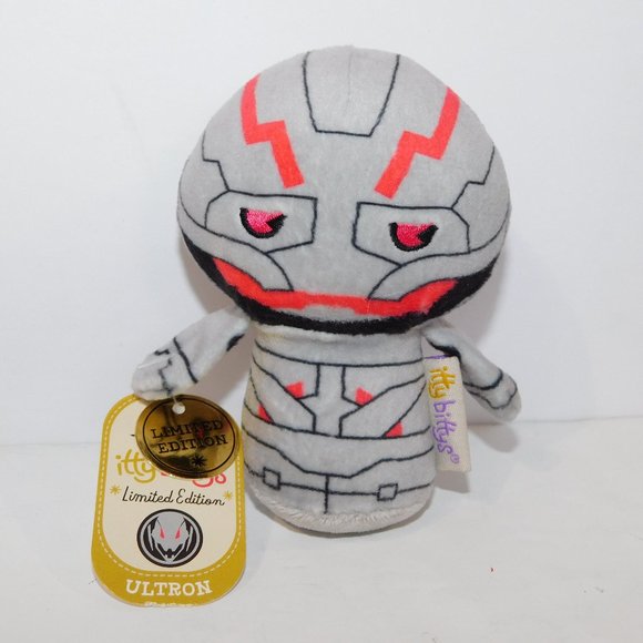 Limited Edition Hallmark Itty Bittys 5" Plush Avengers ULTRON New w Tag - Picture 1 of 3